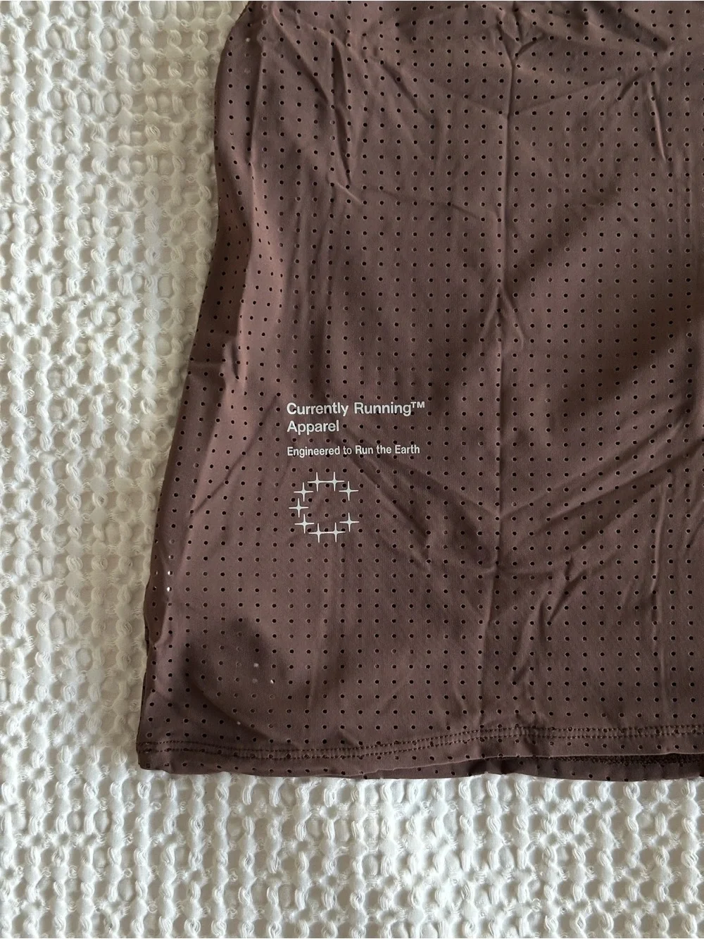 Currently Running - C-R™ Penultimate Crop Tee - Brown